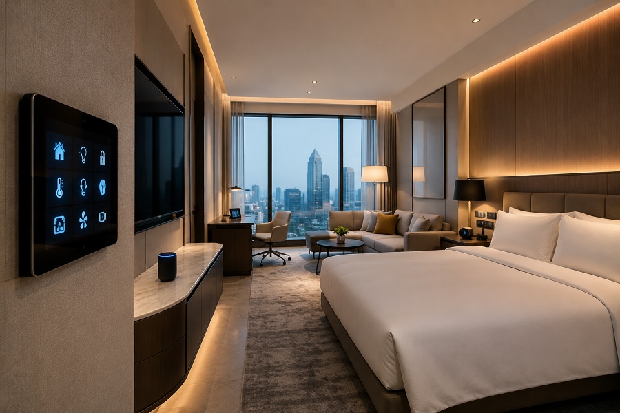 Luxury Hotels With Smart Room Technology: The Future of Premium Stays